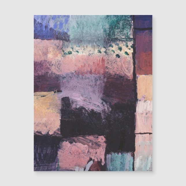 Klee - About a Motif from Hammamet (Front)