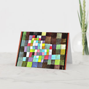 Klee - Abstraction with Reference... Card