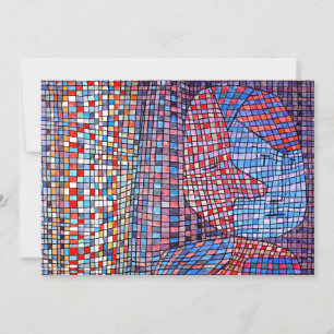 Klee - Abstruse, famous painting, Card