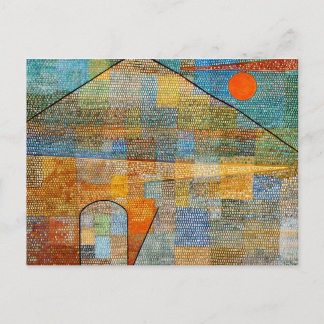 Klee - Ad Parnassum Postcard (Front)