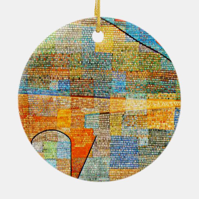 Klee - Ad Parnassus Ceramic Ornament (Back)