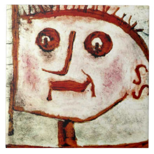 Klee - An Allegory of Propaganda. Ceramic Tile
