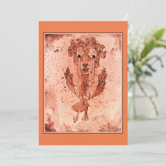 Klee - Angelus Novus (New Angel) Holiday Card