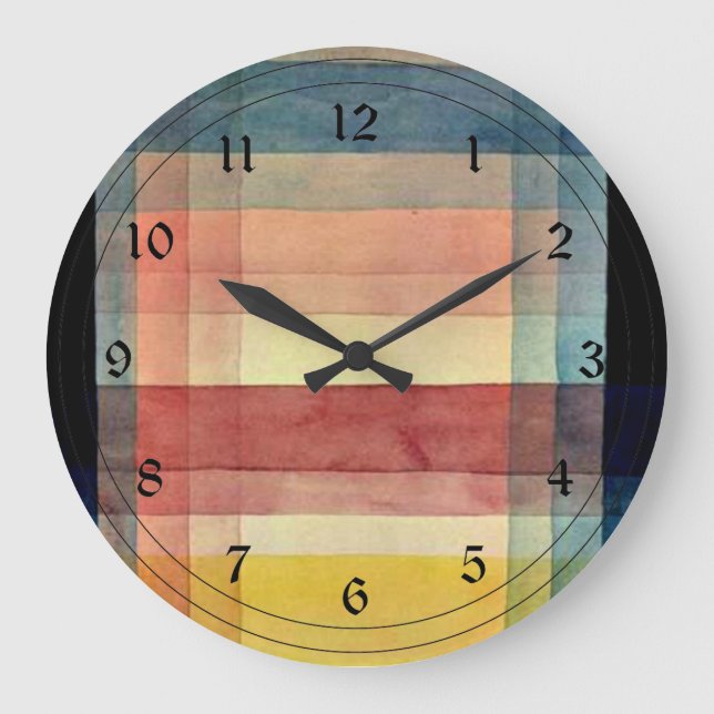Klee - Architecture of the Plain Large Clock (Front)