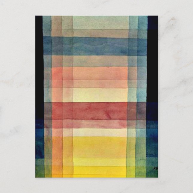 Klee - Architecture of the Plain Postcard (Front)