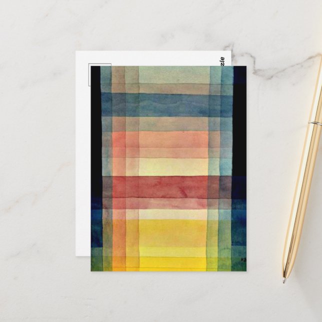 Klee - Architecture of the Plain Postcard (Front/Back In Situ)