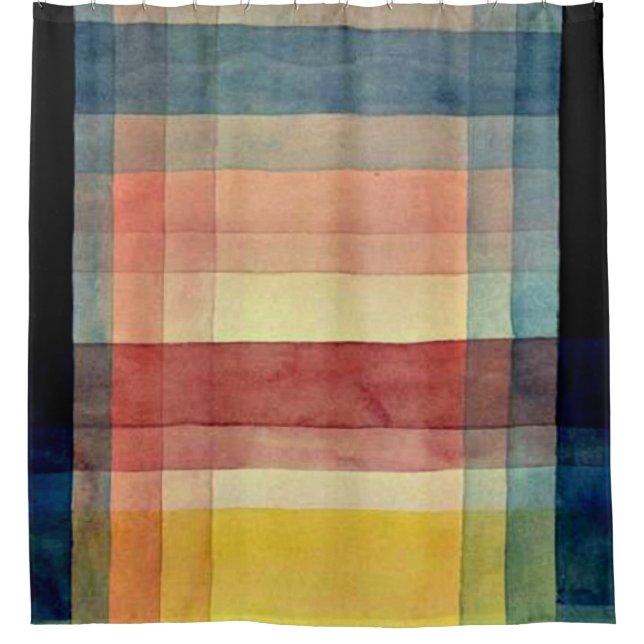 Klee - Architecture of the Plain Shower Curtain (Front)