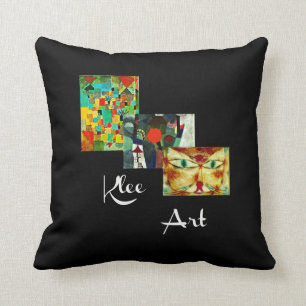 Klee art, Paul Klee collage Cushion