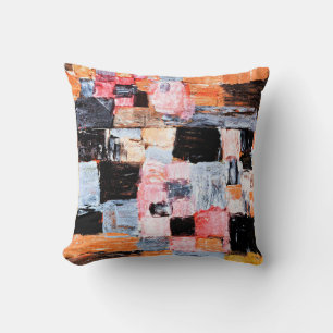 Klee - Ascent of a Town Cushion