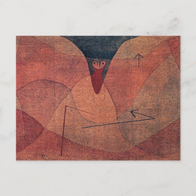 Klee - Aviatic Evolution, abstract art, Postcard (Front)