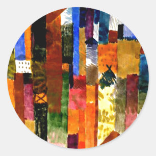 Klee - Before the Town Classic Round Sticker