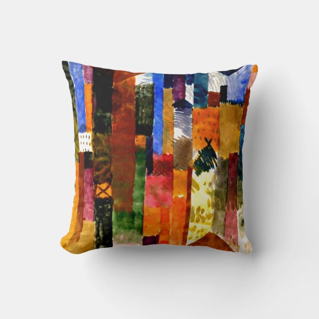 Klee - Before the Town Cushion (Front)