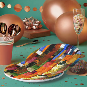 Klee - Before the Town Paper Plate