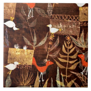 Klee - Bird Garden Ceramic Tile