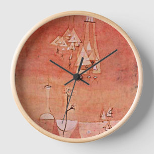 Klee - Botanical Laboratory Clock