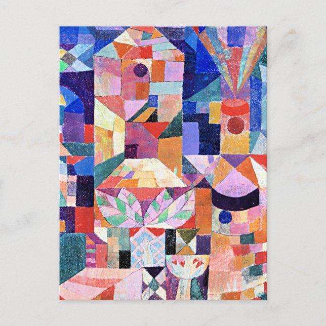 Klee - Burggarten Postcard (Front)