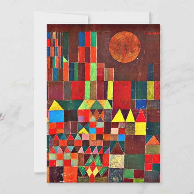 Klee - Castle and Sun, (Front)