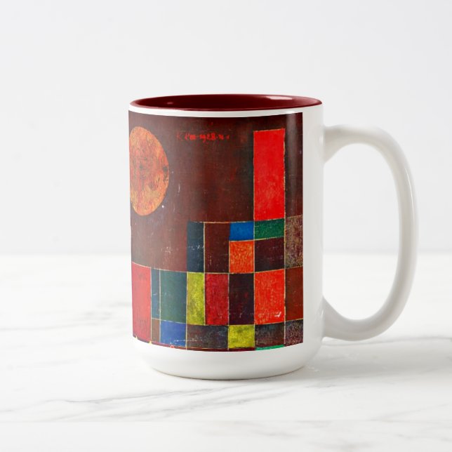 Klee - Castle and Sun Two-Tone Coffee Mug (Right)