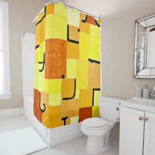 Klee - Characters in Yellow Shower Curtain