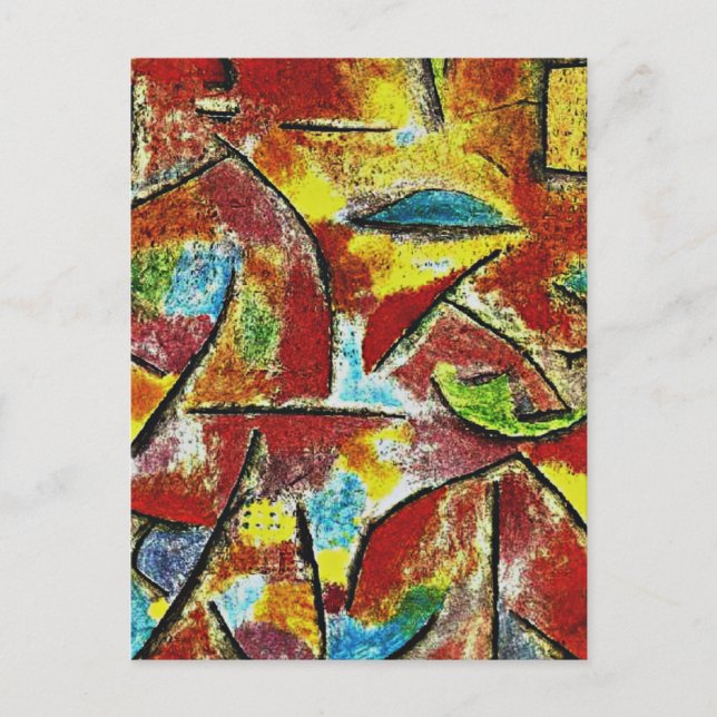 Klee - Child and Aunt Postcard (Front)