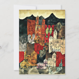 Klee - City of ChurchesC Card