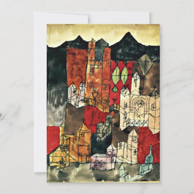 Klee - City of ChurchesC Card (Front)