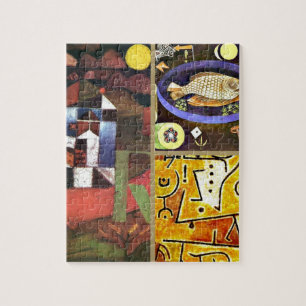 Klee Collage Jigsaw Puzzle