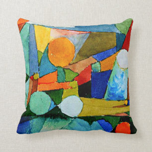 Klee - Colour-Shapes Cushion