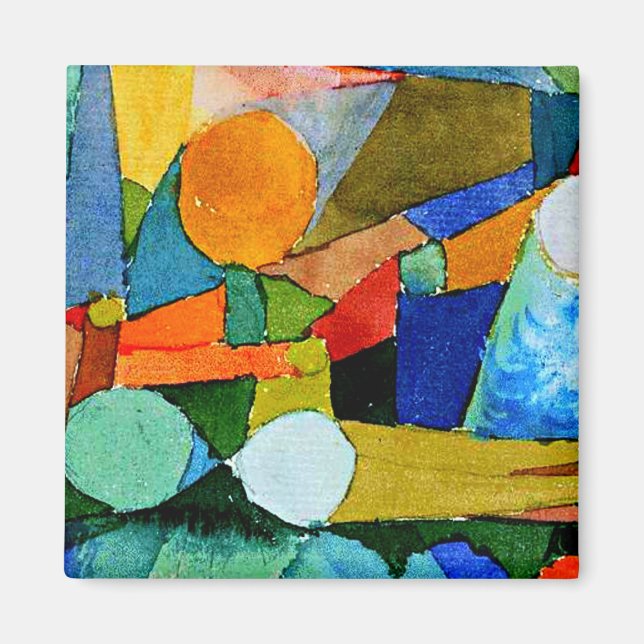 Klee - Colour-Shapes Magnet (Front)