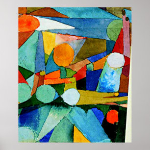 Klee - Colour Shapes Poster