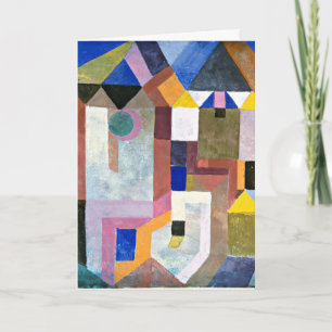 Klee - Colourful Architecture Card