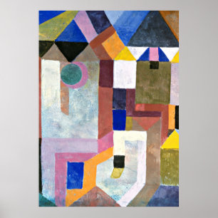 Klee - Colourful Architecture Poster