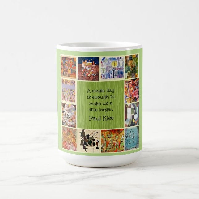 Klee - Colourful Collage Coffee Mug (Center)
