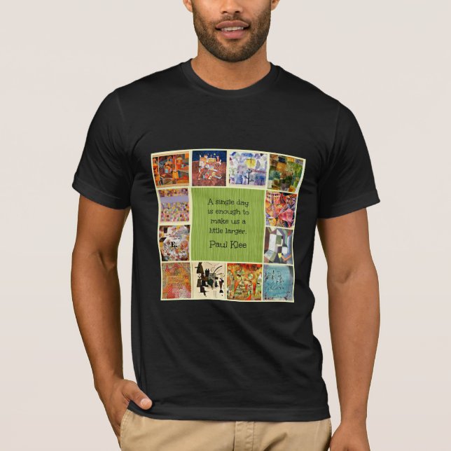 Klee - Colourful Collage T-Shirt (Front)