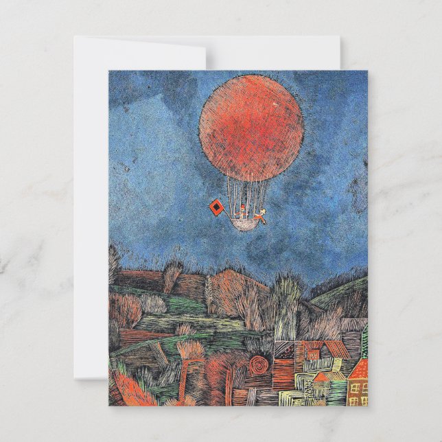 Klee - Der Luft Balloon Card (Front)