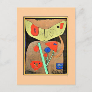 Klee - Figure of the Oriental Theatre Postcard