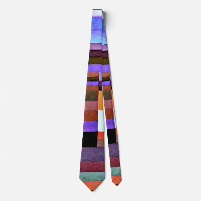 Klee - Fire Evening, 1929 Tie (Front)