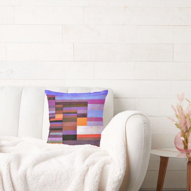 Klee - Fire in the Evening Cushion (Couch)