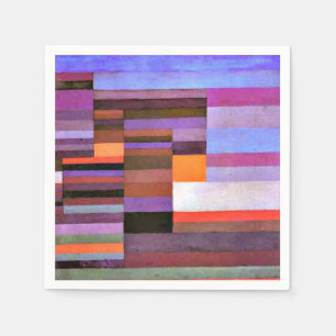 Klee - Fire in the Evening Napkin