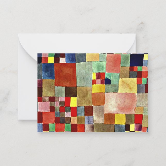 Klee - Flora on Sand Card (Front)