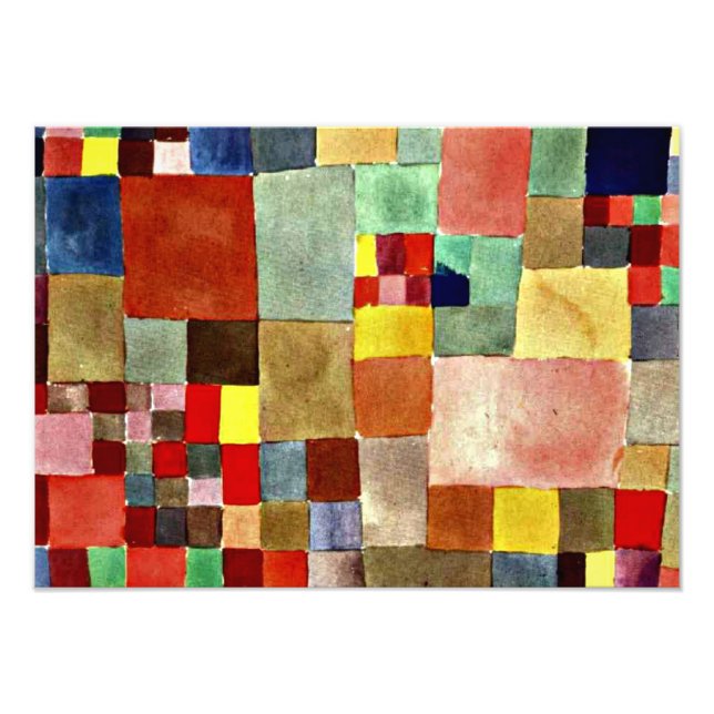 Klee - Flora on Sand Photo Print (Front)