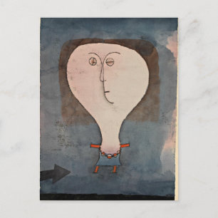 Klee - Fright of a Girl Postcard