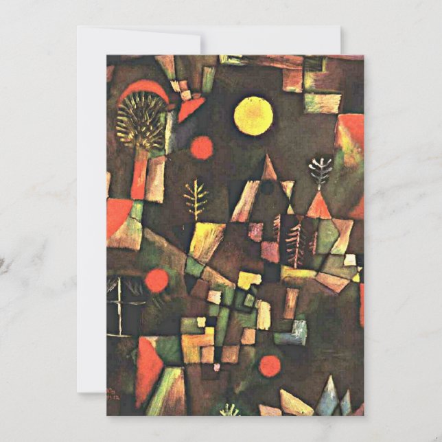 Klee - Full Moon Card (Front)