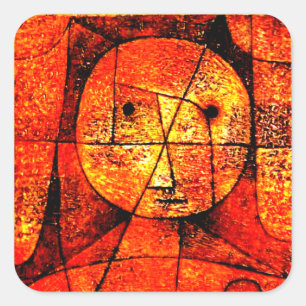 Klee - Gauze Square Sticker