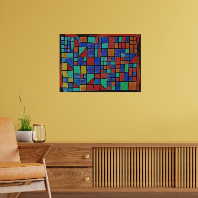 Klee - Glass Facade Poster (Living Room 2)