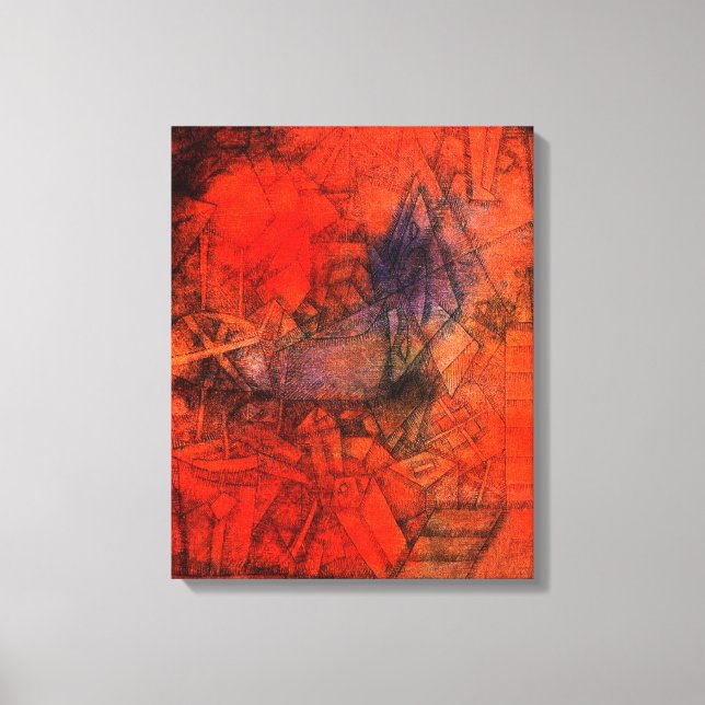 Klee - Groynes Canvas Print (Front)
