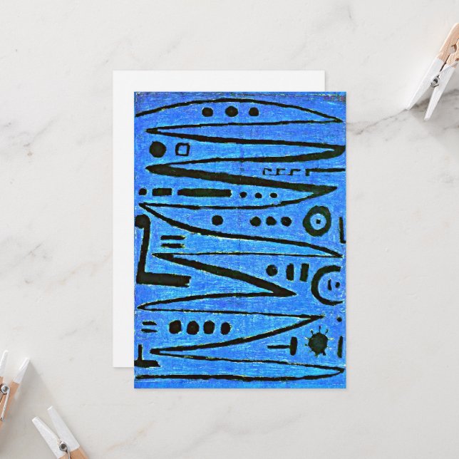 Klee - Heroic Fiddling Card (Front/Back In Situ)