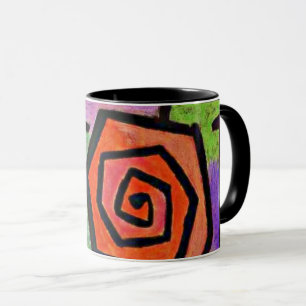 Klee - Heroic Roses, famous artwork Mug