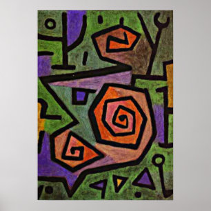 Klee - Heroic Roses Poster