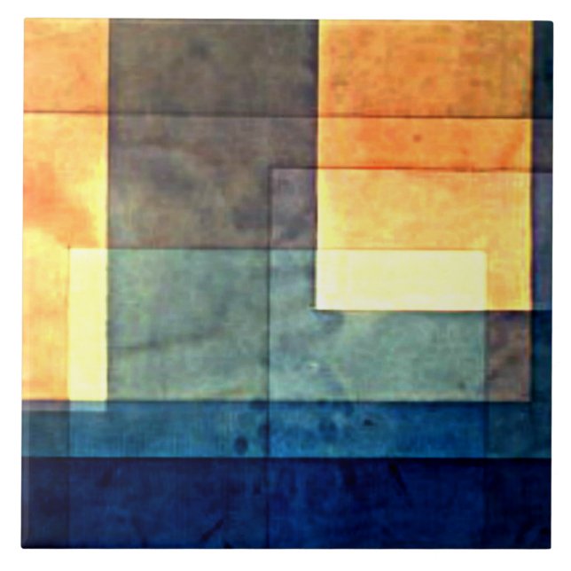 Klee - House on the Water Ceramic Tile (Front)